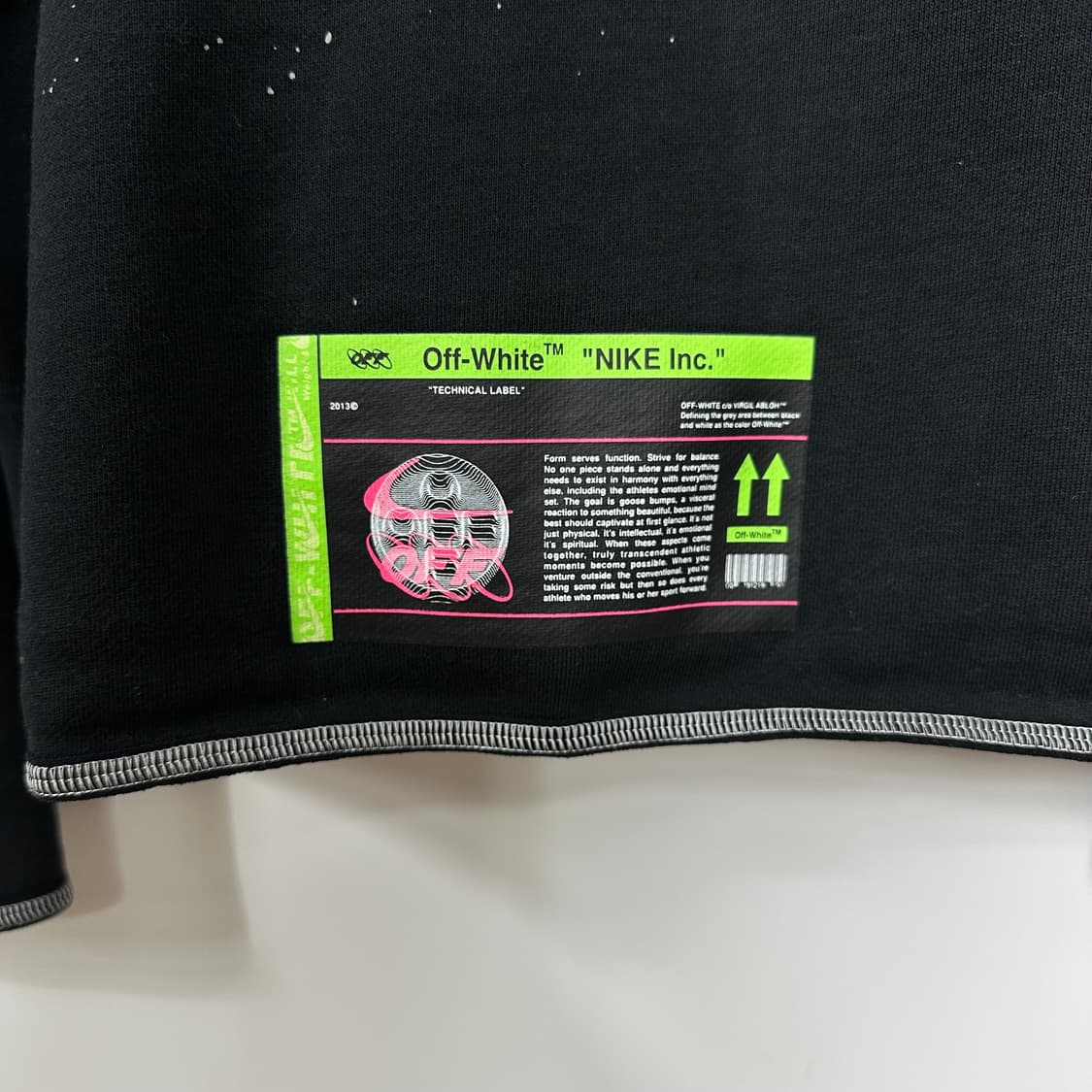 나이키 x 오프화이트 nrg ru 후드티 상품이미지3