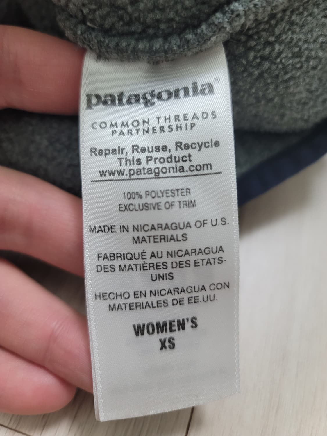 [우먼스XS] 파타고니아 신칠라 라이트웨이트 니켈 상품이미지5