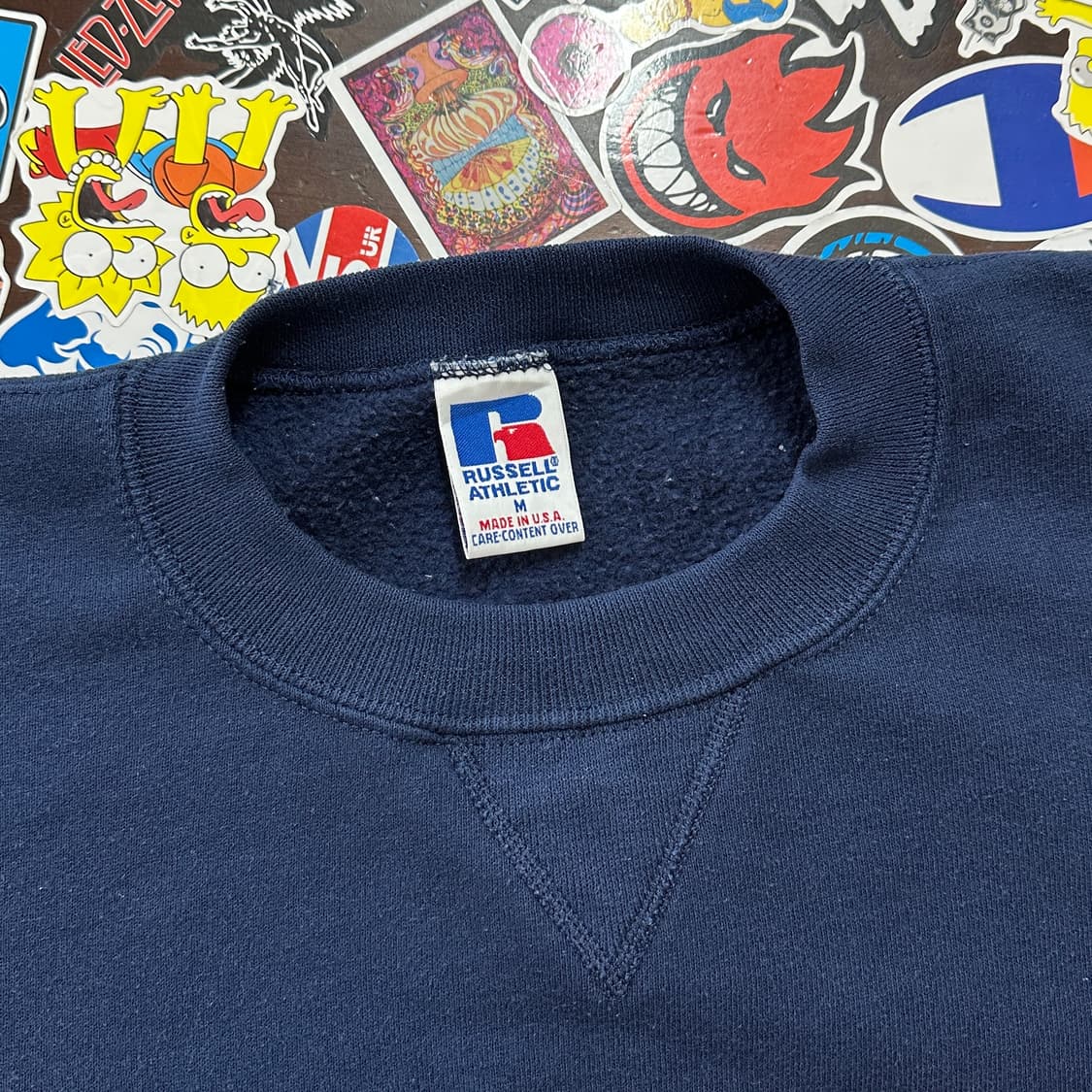 90s USA 러셀 일리노이 빈티지 스웻셔츠 M 상품이미지5