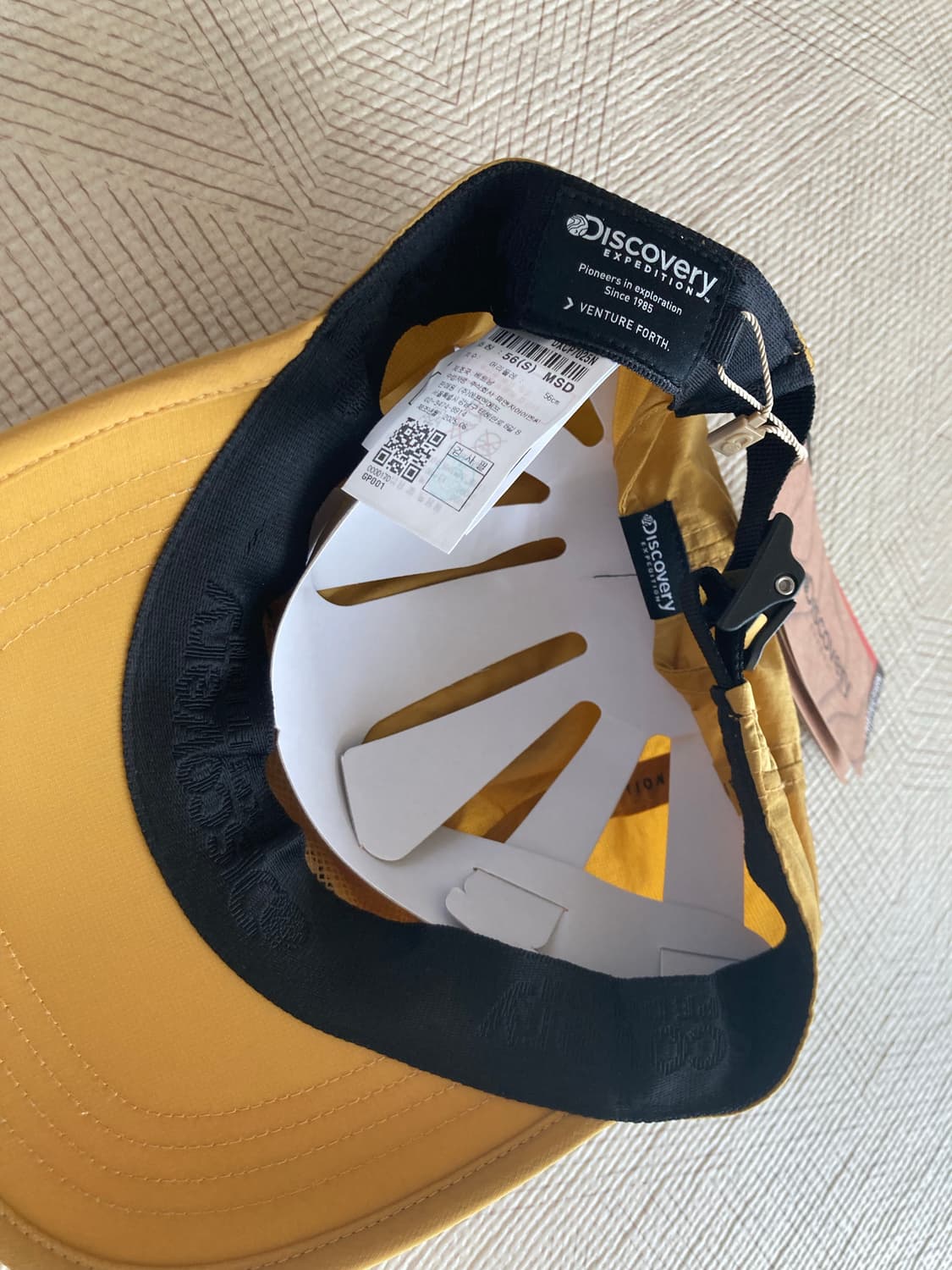 디스커버리 캠프 볼캡 머스터드 상품이미지8
