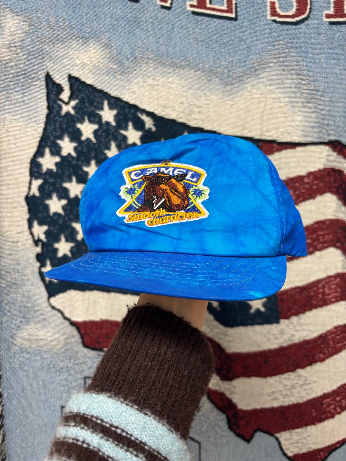 카멜 빈티지 햇 상품이미지2