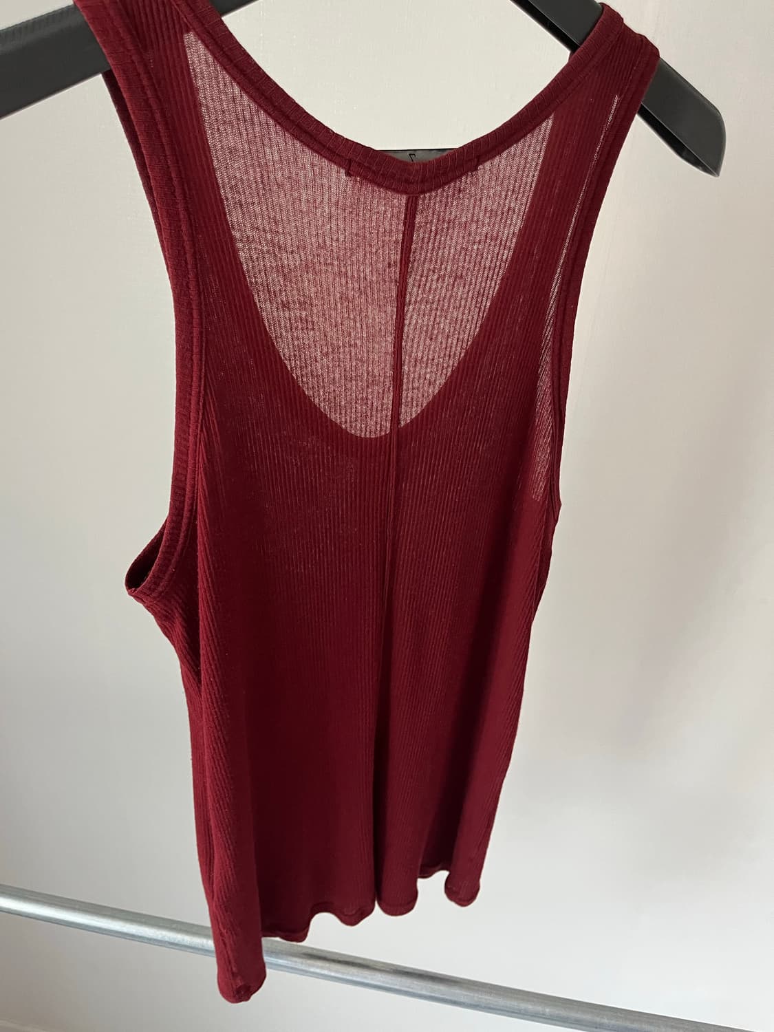 JULIUS 09S/S RIB TANK TOP  상품이미지6