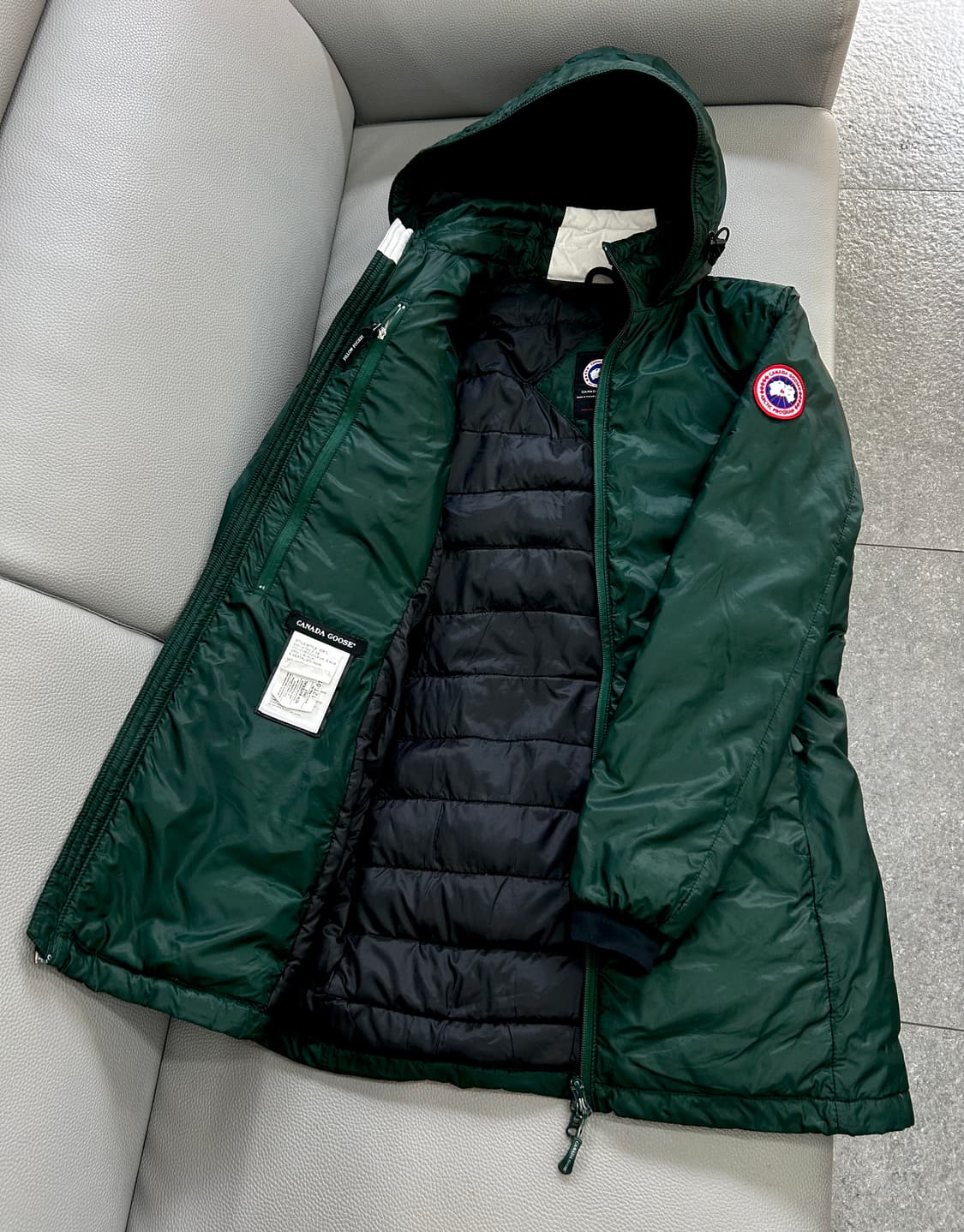 캐나다구스 여성 캠프 후디드 다운패딩자켓(XS/44~55) 상품이미지9