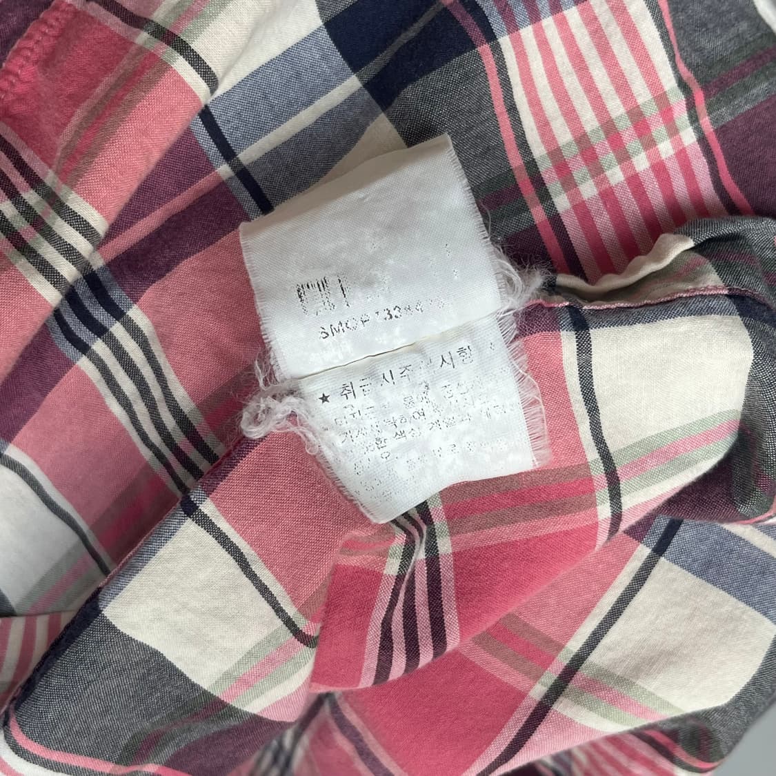 S) 폴로 체크셔츠 커스텀핏 상품이미지5