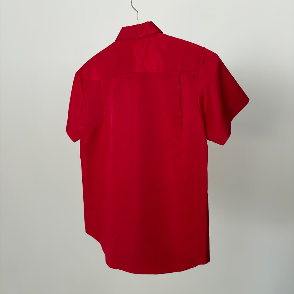 90‘s Cool Red Basic Blouse 상품이미지5