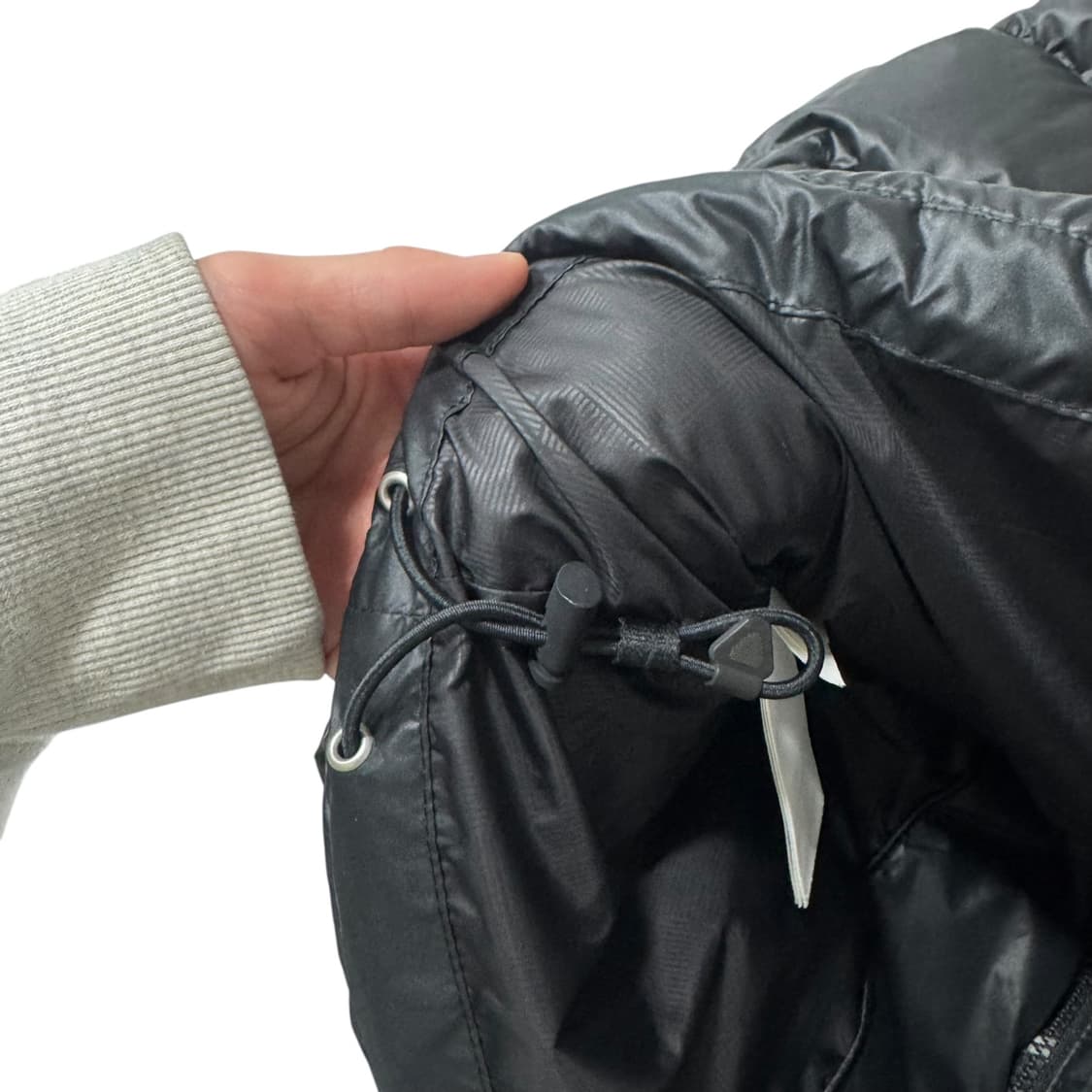 여성 나이키 블랙 오리털 조끼패딩 상품이미지4