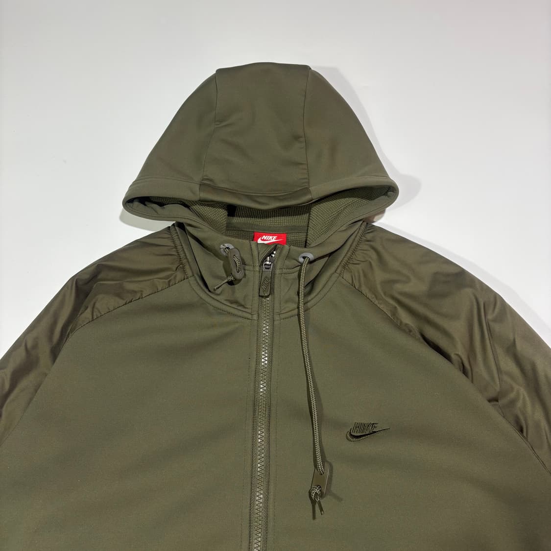 나이키 카키 후드 집업 상품이미지2