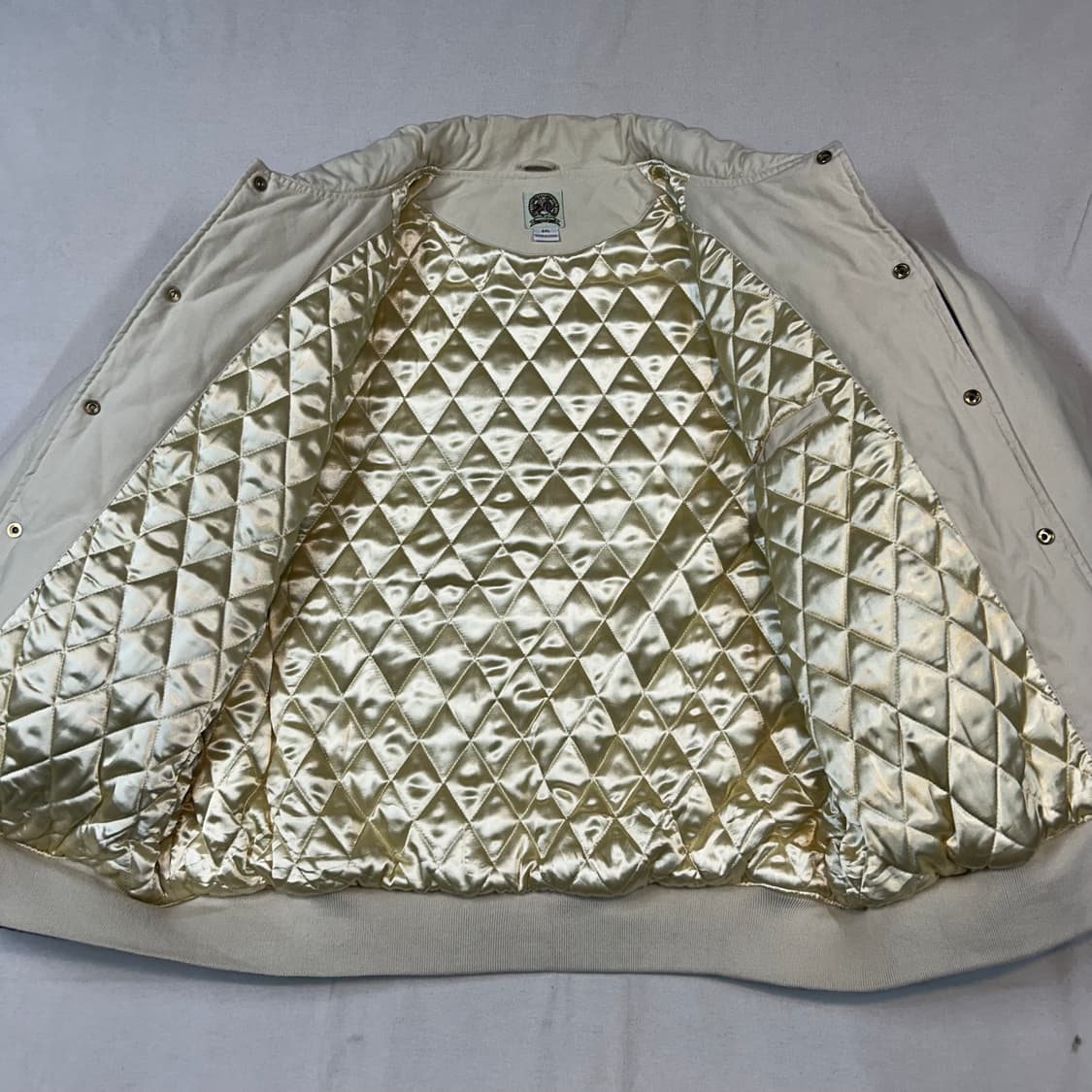 XXL) 빈티지 카키 스타디움 자켓 상품이미지5