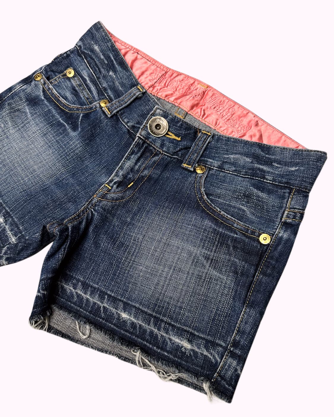 vienus jean denim hot pants 상품이미지3