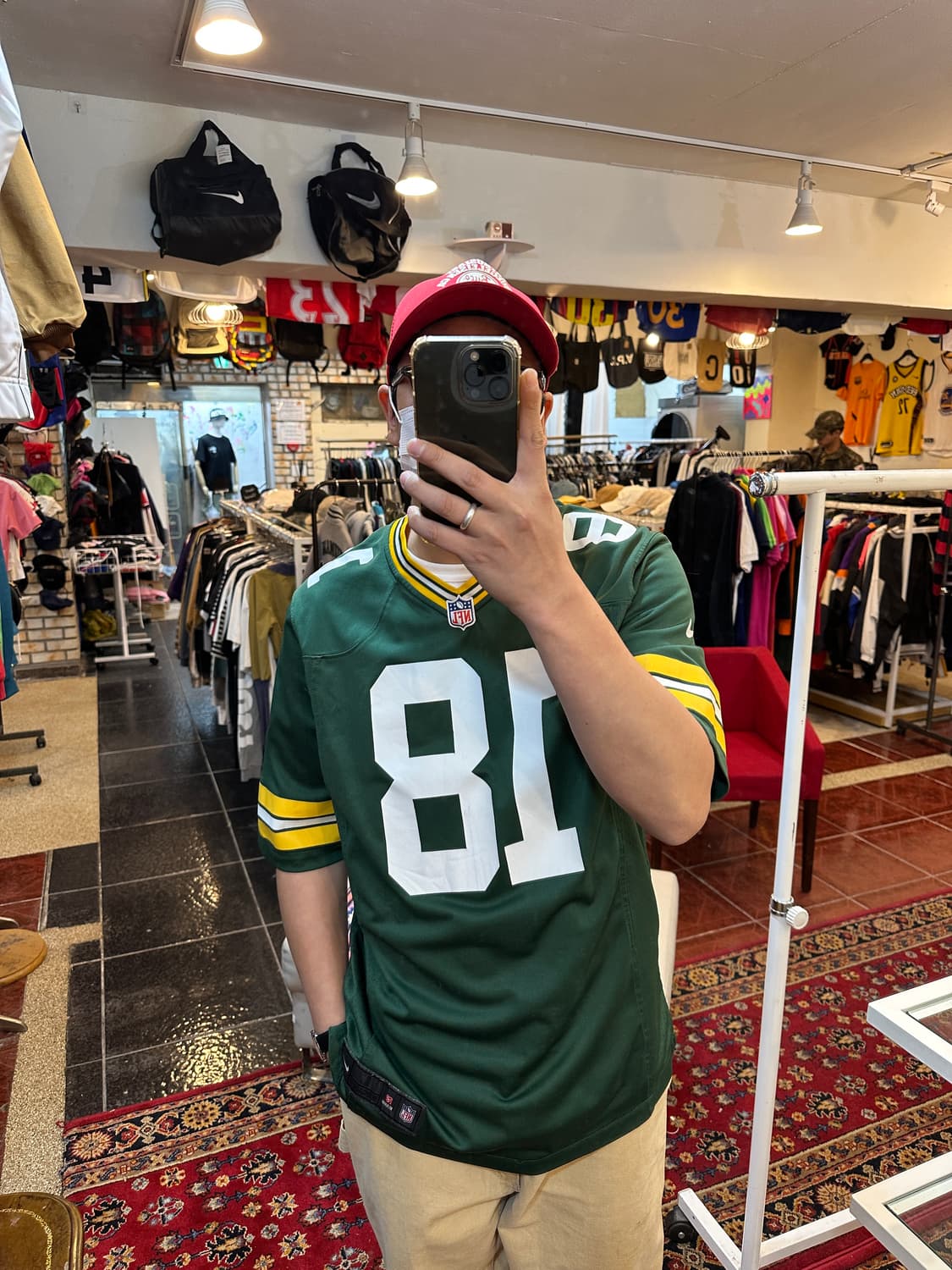 나이키 NFL 그린베이 패커스 랜달 콥 홈 저지 L 상품이미지1