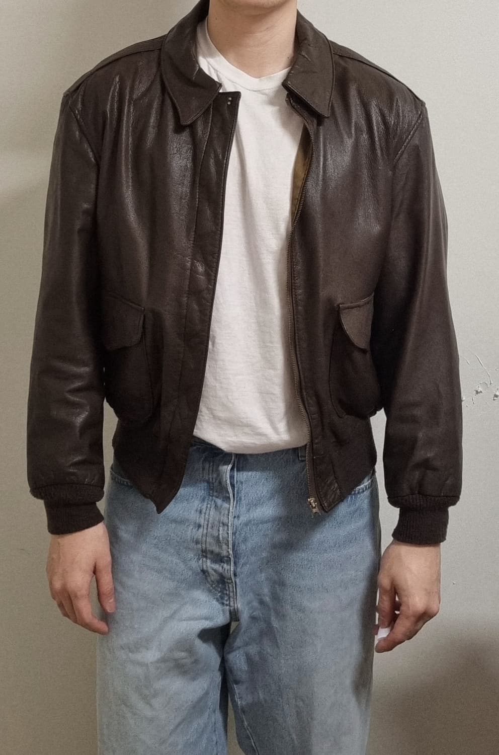 Cooper a-2   46r 레더자켓 상품이미지3