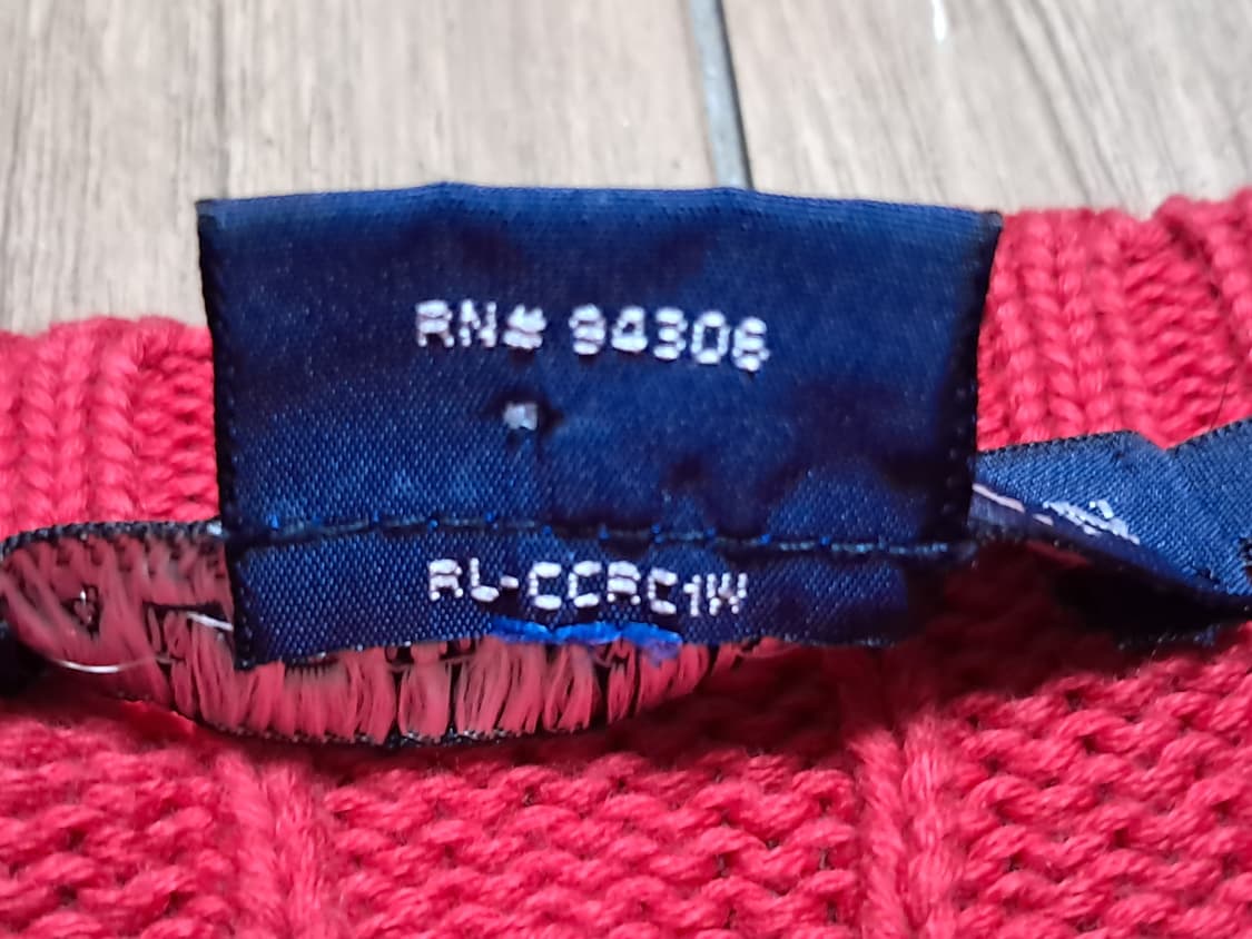 폴로랄프로렌 꽈배기 니트티 여성L 상품이미지7