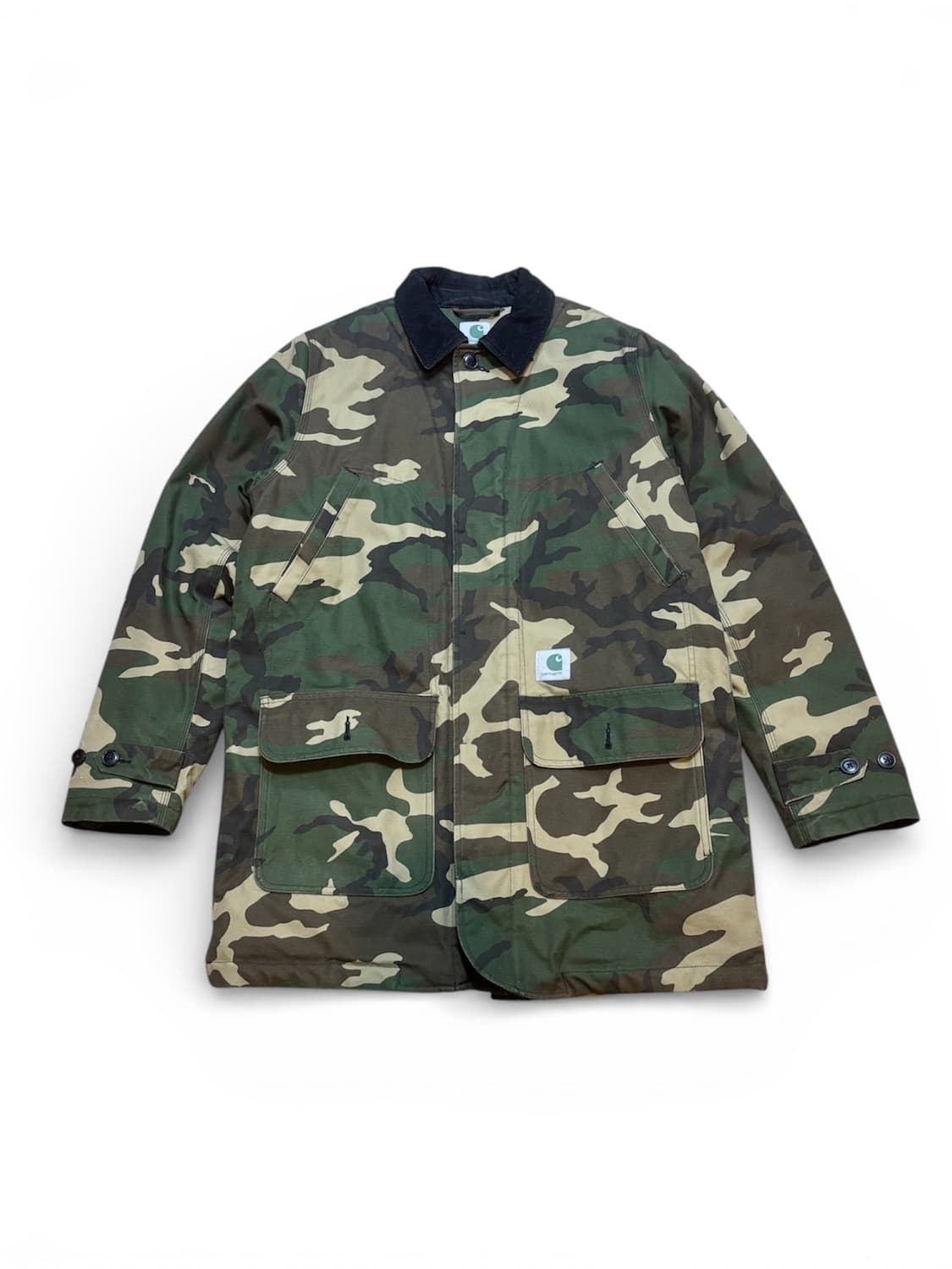 칼하트 WIP 카모 스미스 코트 자켓  상품이미지1