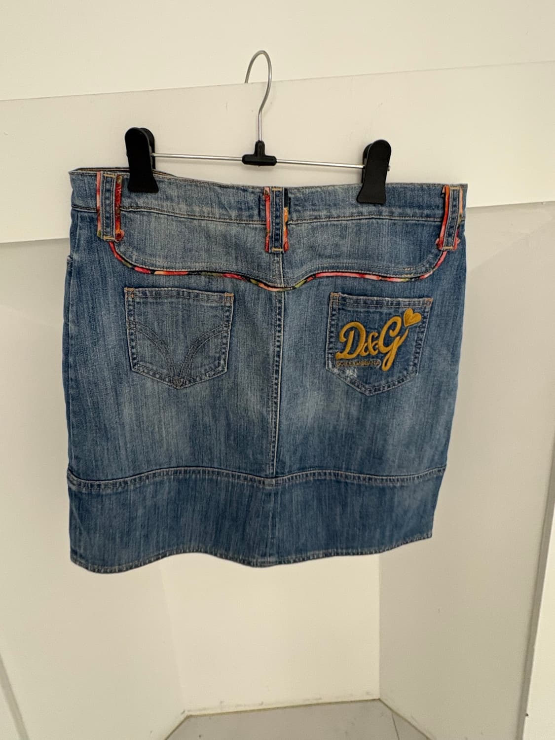 Dolce & Gabbana button denim skirt 상품이미지5
