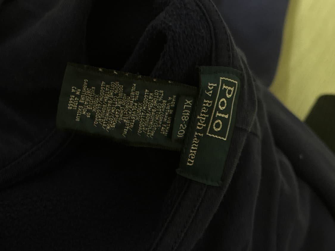 폴로 빅포니 네이비 후드 집업  상품이미지3