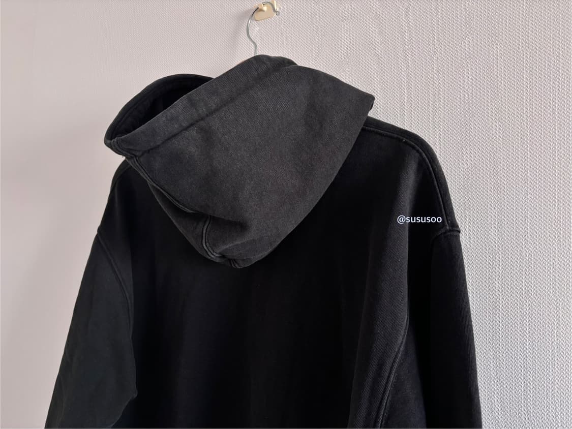 디스이즈네버댓 후드티 블랙 L ( 디네댓 T-Logo Hoodie ) 상품이미지6