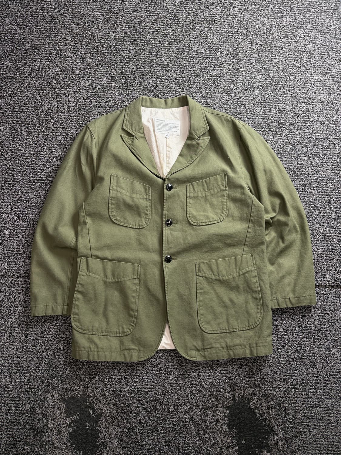 유니폼브릿지 포켓 디테일 미니멀 블레이져 자켓 3440 상품이미지2