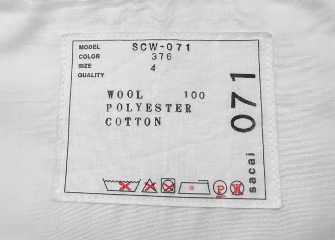 사카이 셔츠 니트 가디건 상품이미지8