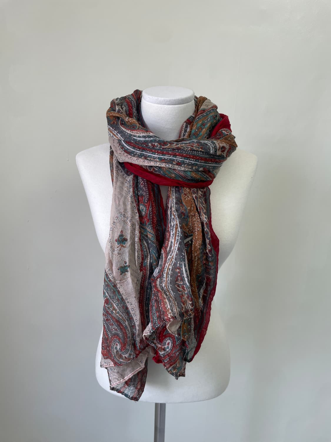 빈티지 페이즐리 머플러 스카프  J04415 상품이미지1