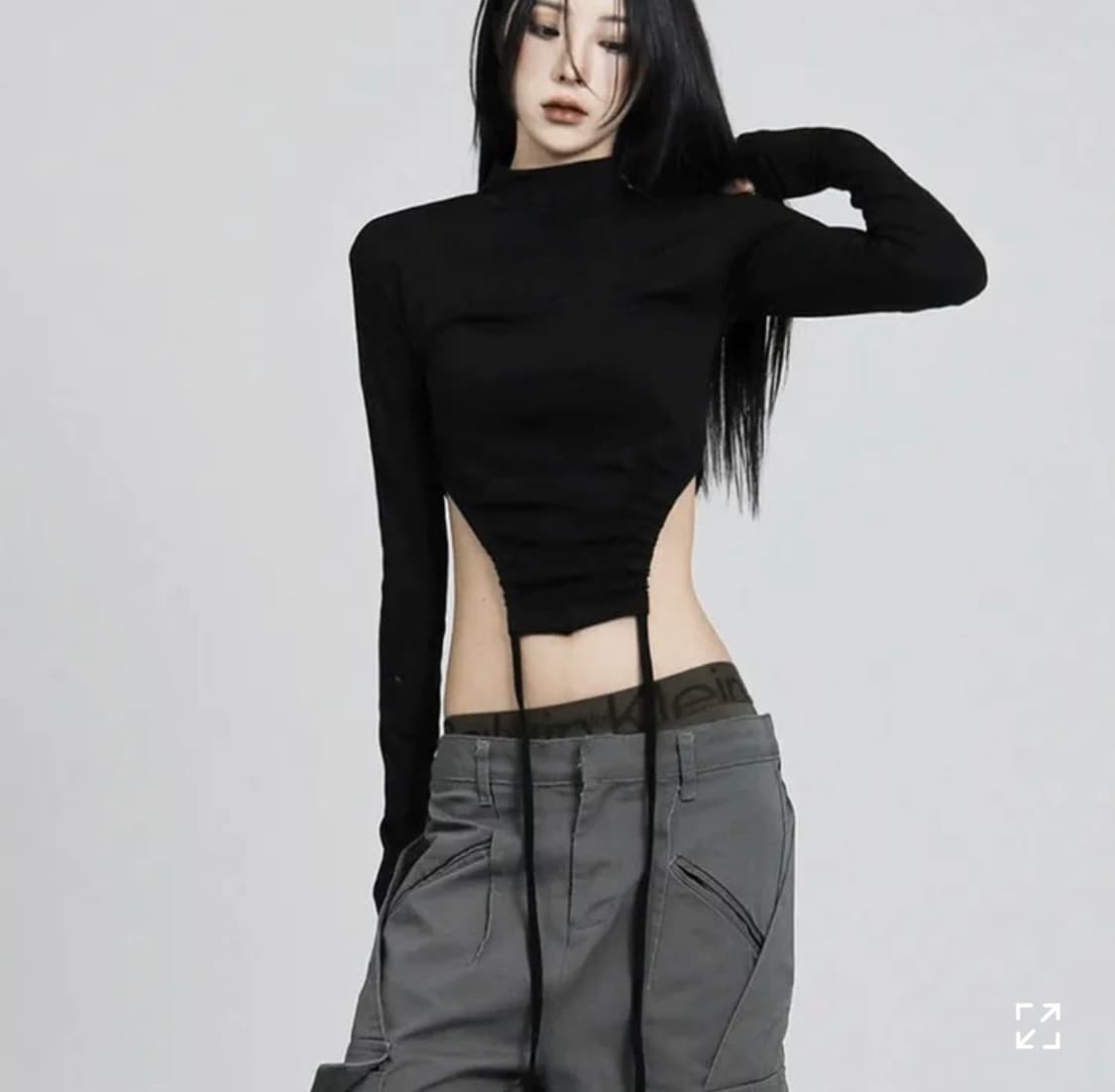 이은 Bodysuit half neck t 상품이미지1