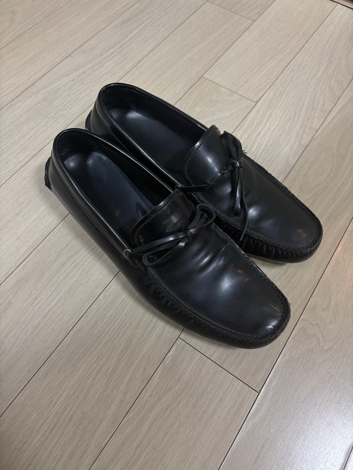 프라다 셔링 드라이빙슈즈 로퍼 uk8 상품이미지1