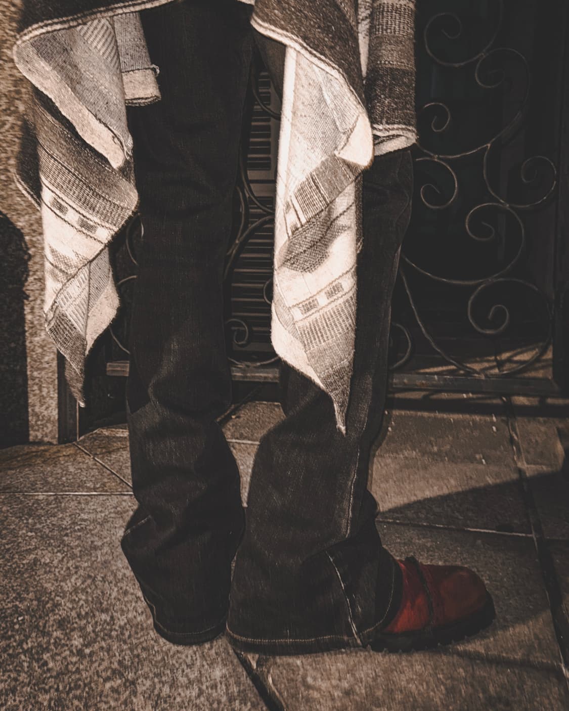 SOMETHING – Black Washed Bootcut Denim P 상품이미지10