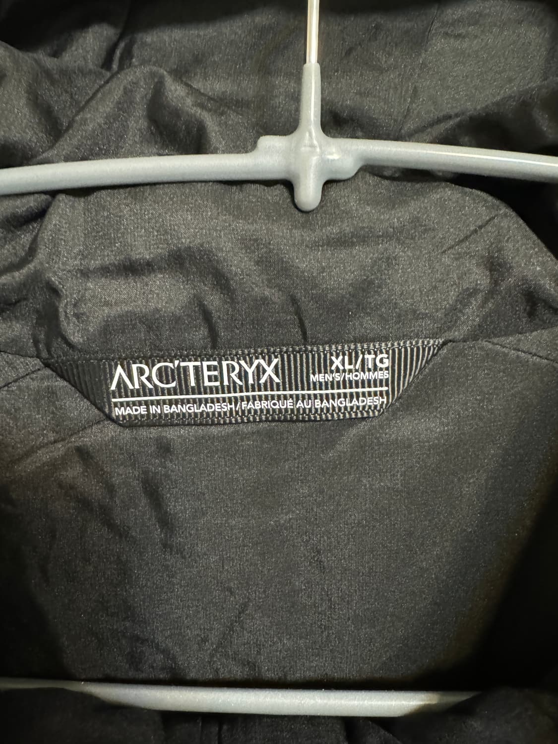 25FW 아크테릭스 아톰 후디 XL 블랙 새상품 상품이미지3