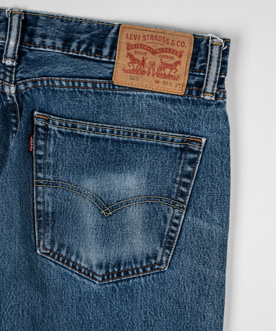 리바이스 505 진청 상품이미지8