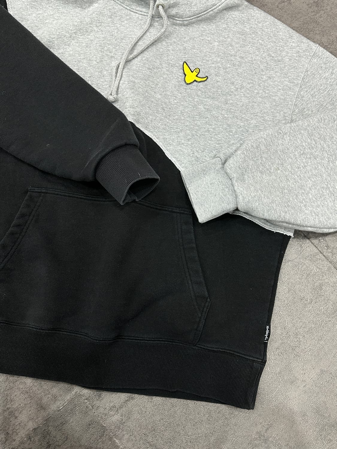 마크곤잘레스 백로고 믹스 커스텀 후드티 상품이미지3