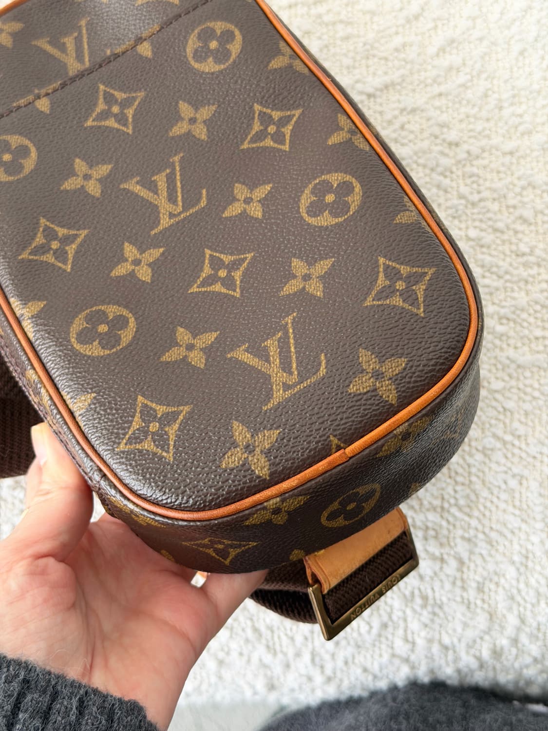 빈티지 루이비통 겐지 힙색 상품이미지8