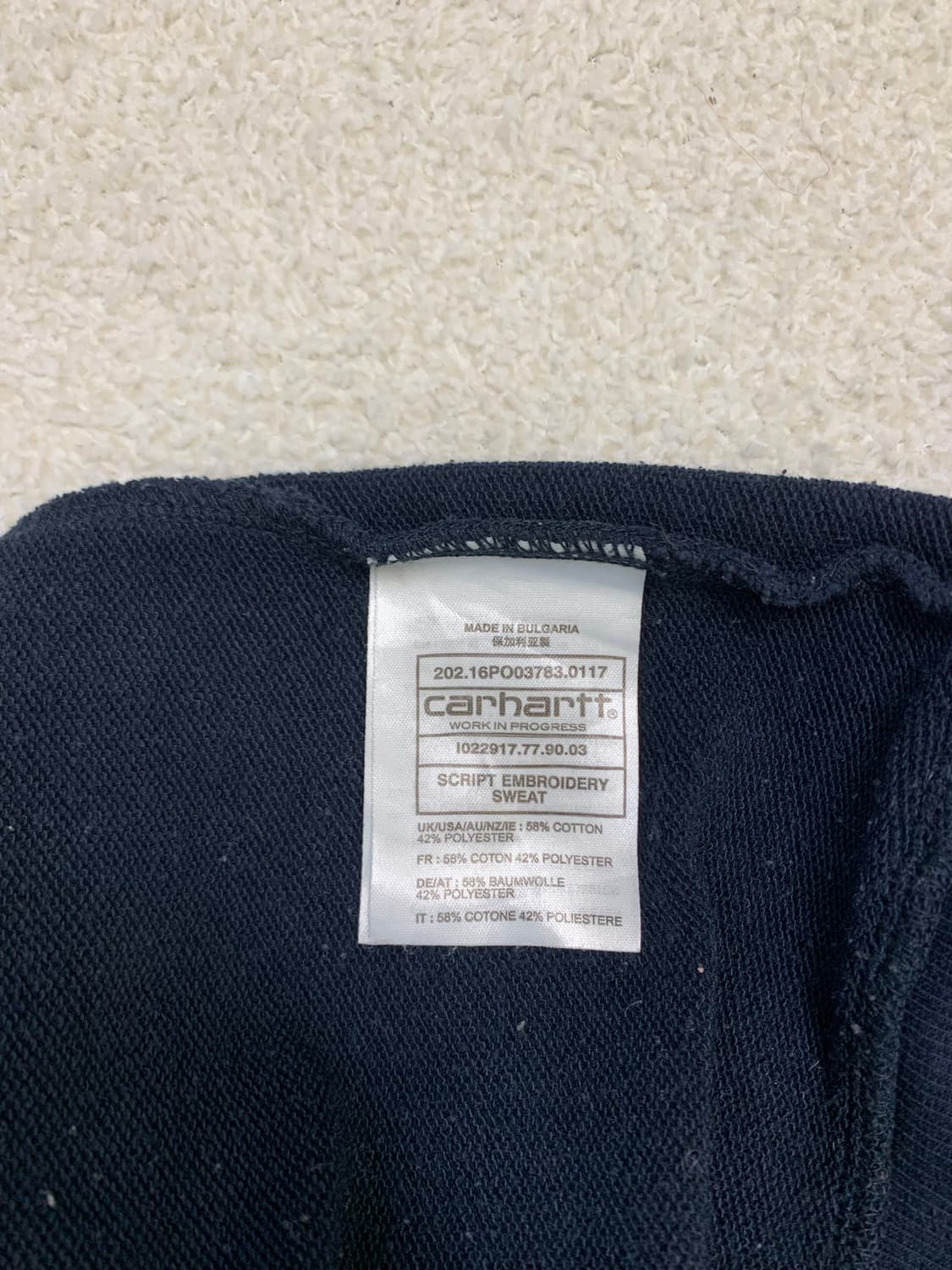 CARHARTT Sweatshirt 상품이미지3