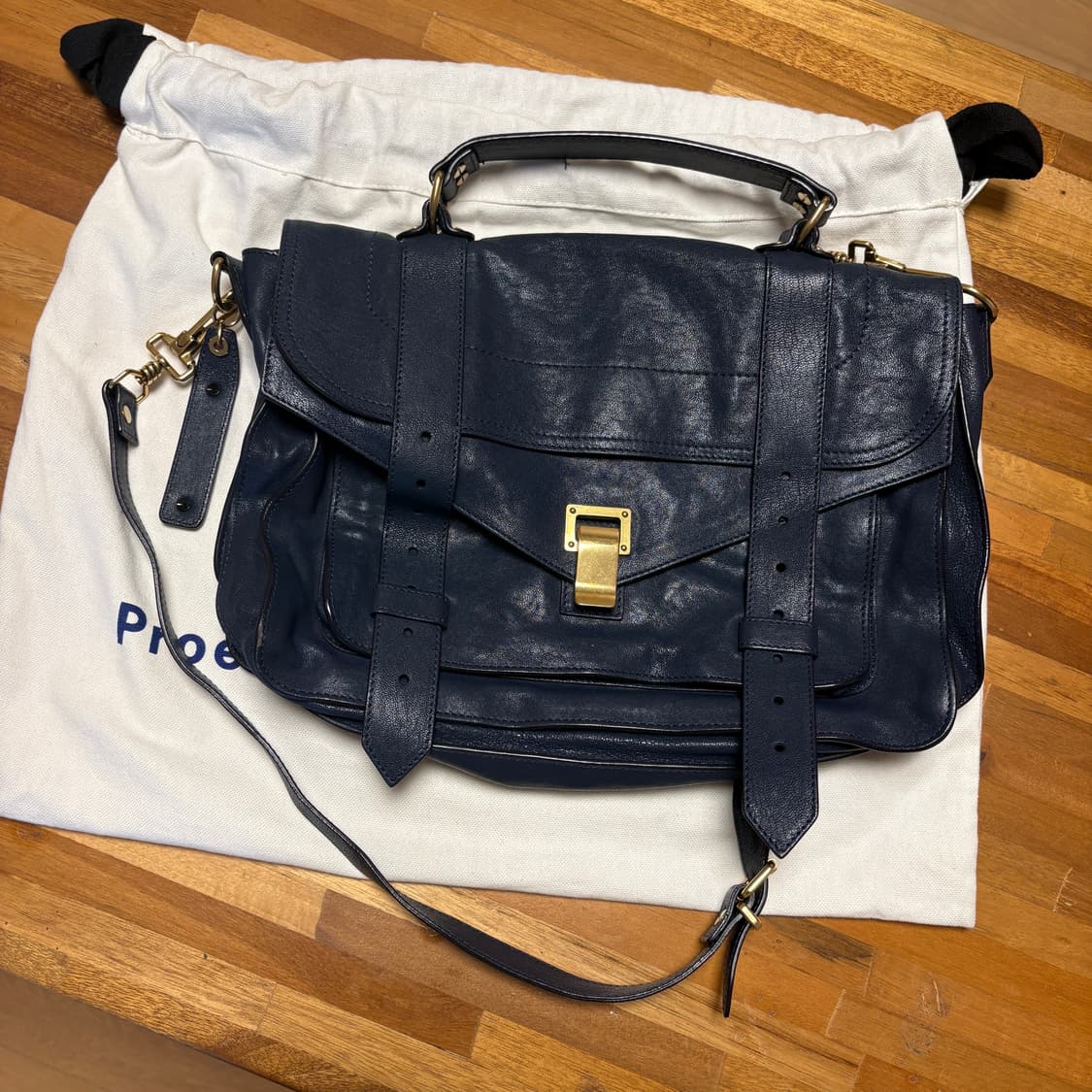 프로엔자슐러 판쵸백 미듐 네이비 상품이미지1