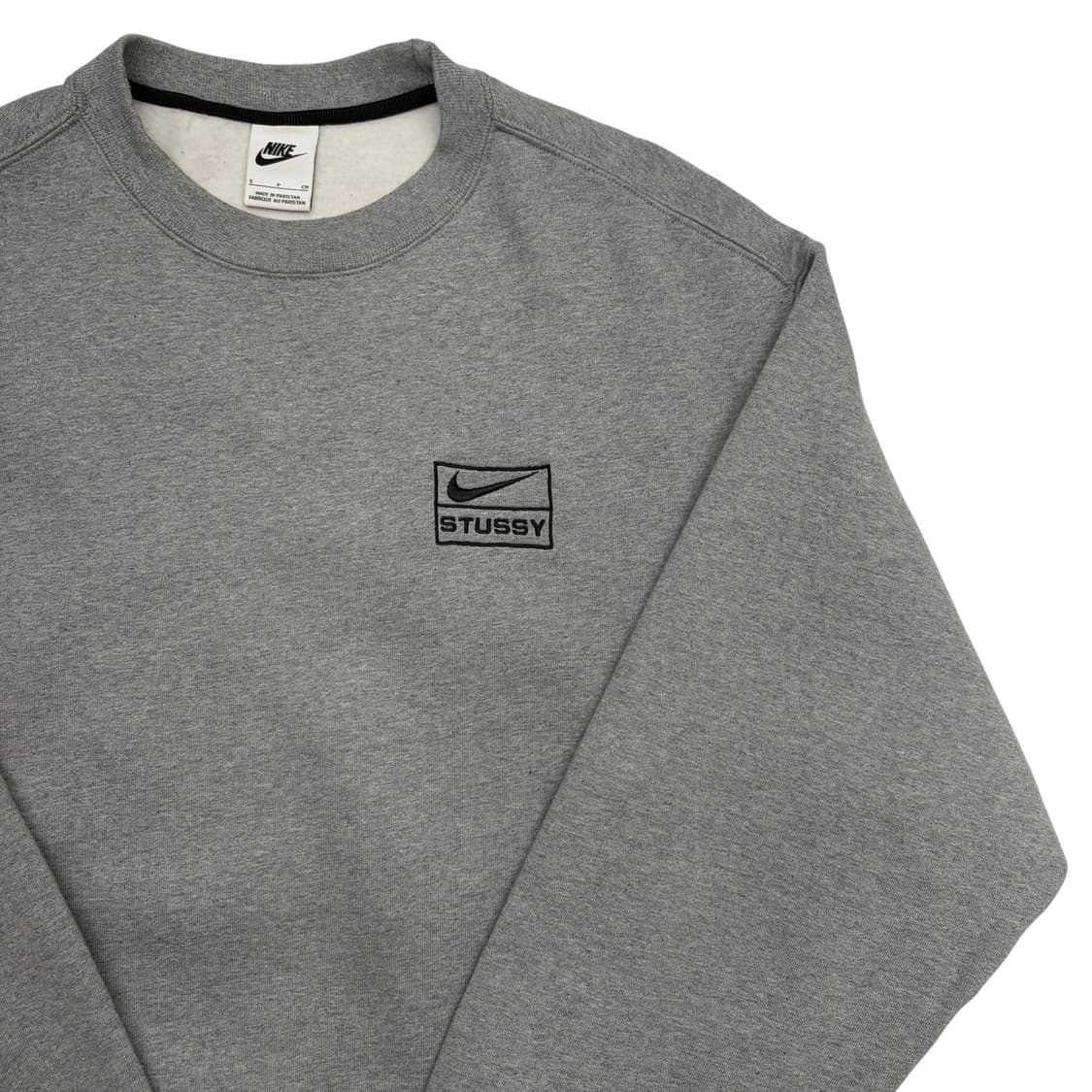 스투시 X 나이키 NRG 그레이 스웻셔츠 S 상품이미지2