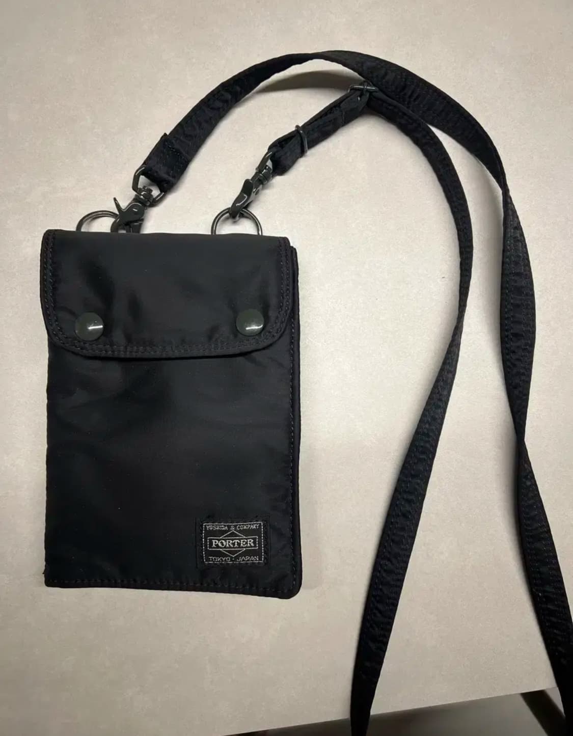 포터 탱커 트래블 케이스 블랙 상품이미지2