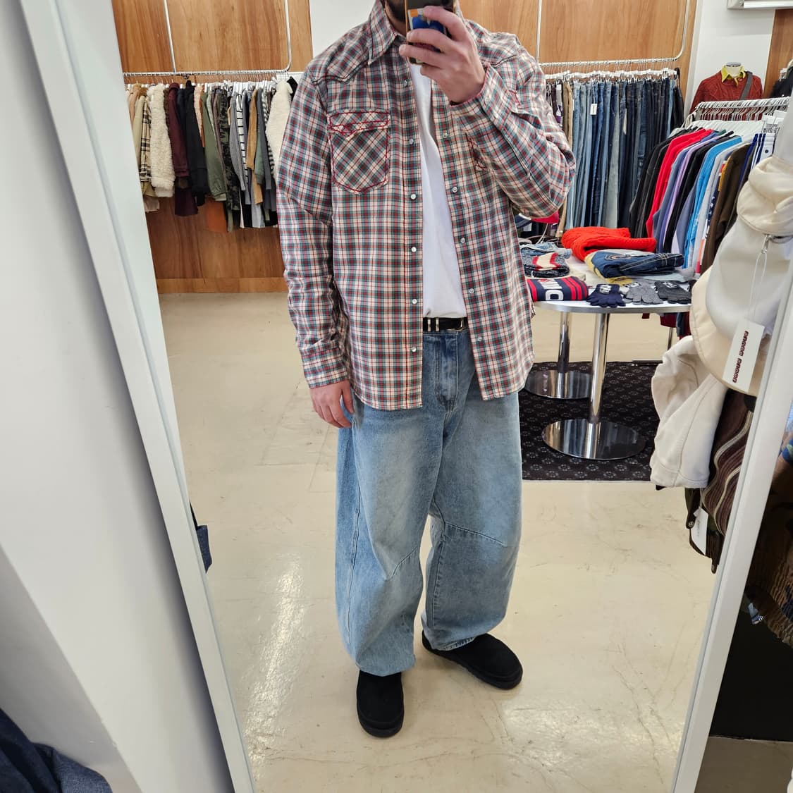 REPLAY 리플레이 웨스턴 셔츠 체크셔츠 L~XL 상품이미지10