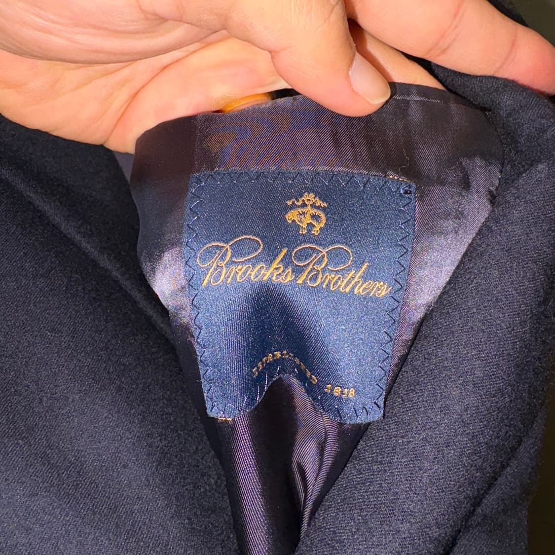 [36S] BROOKSBROTHERS 브룩스브라더스 금장 더블 블레이저 상품이미지6