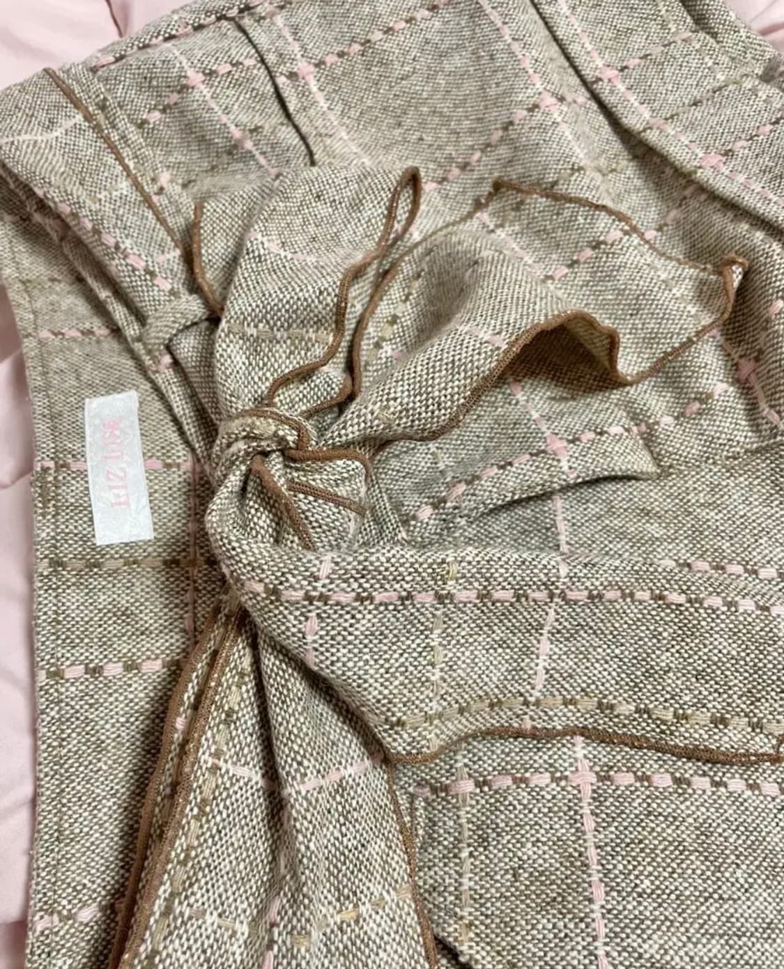 Liz lisa 리즈리사 리본 체크 반바지 라떼갸루 히메카지 리즈리사팬츠 상품이미지4