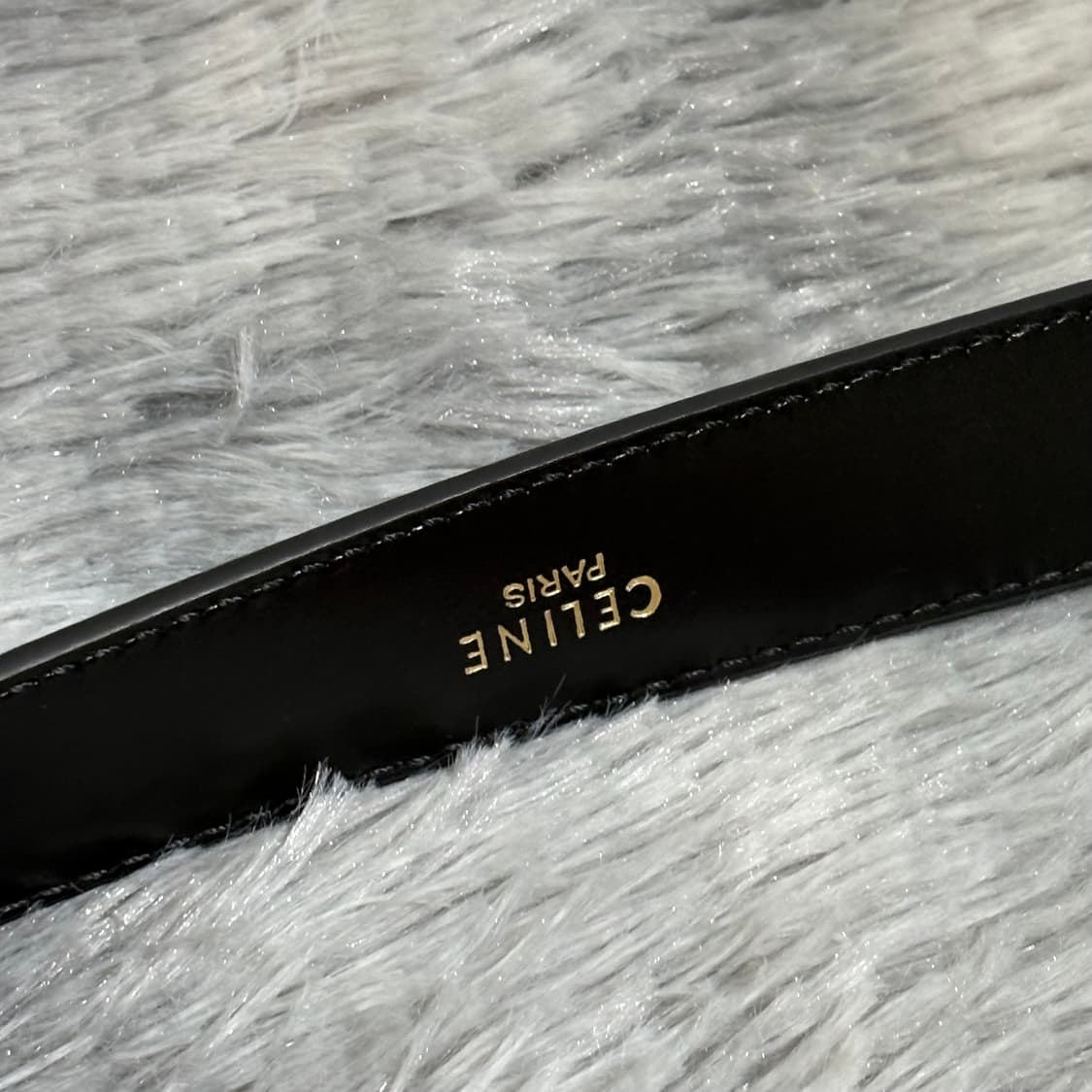 셀린느 트리옹프 뉴미듐 벨트 금장 새상품급 상품이미지3