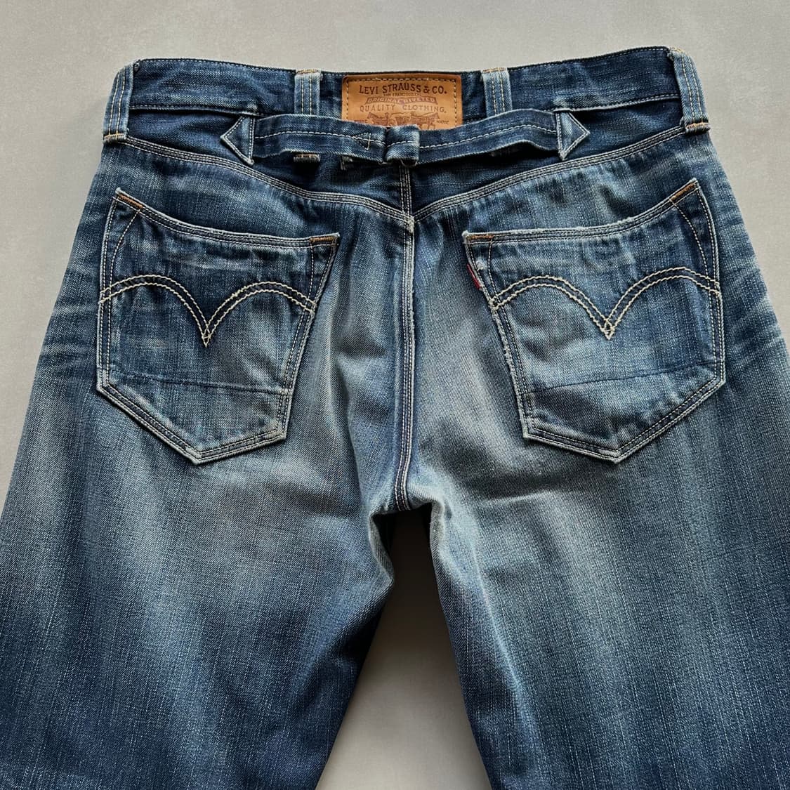 [34인치]리바이스 Levi's 빈티지워싱 503 데님 팬츠 상품이미지4