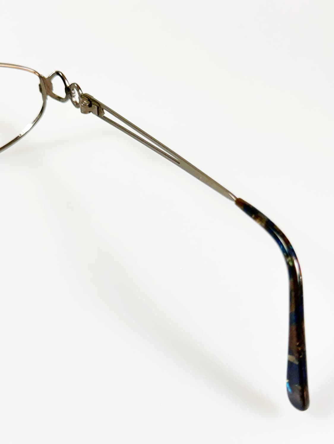 90s 유로피안 슬림 오벌 메탈 프레임 빈티지 안경 상품이미지6