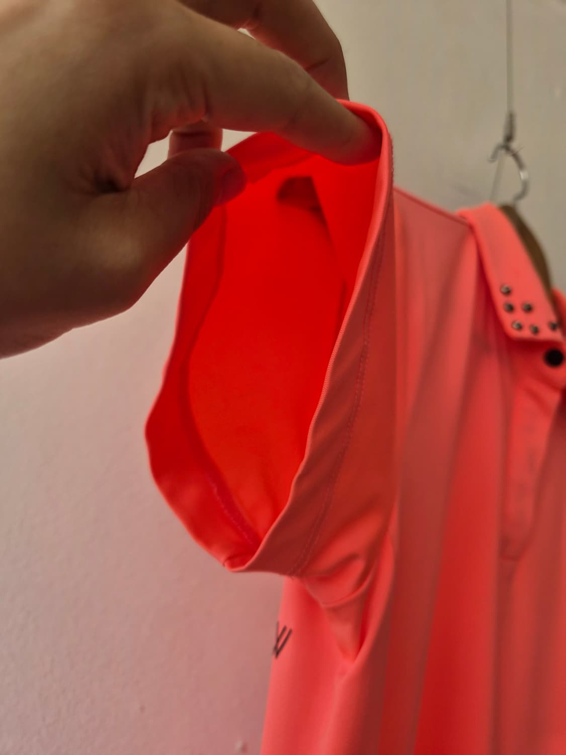 어뉴골프 여성 형광PK반팔카라티셔츠 L사이즈 상품이미지4