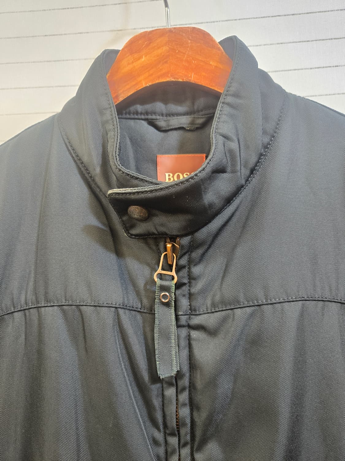 휴고보스 라이더 바이커 자켓 블랙 상품이미지7