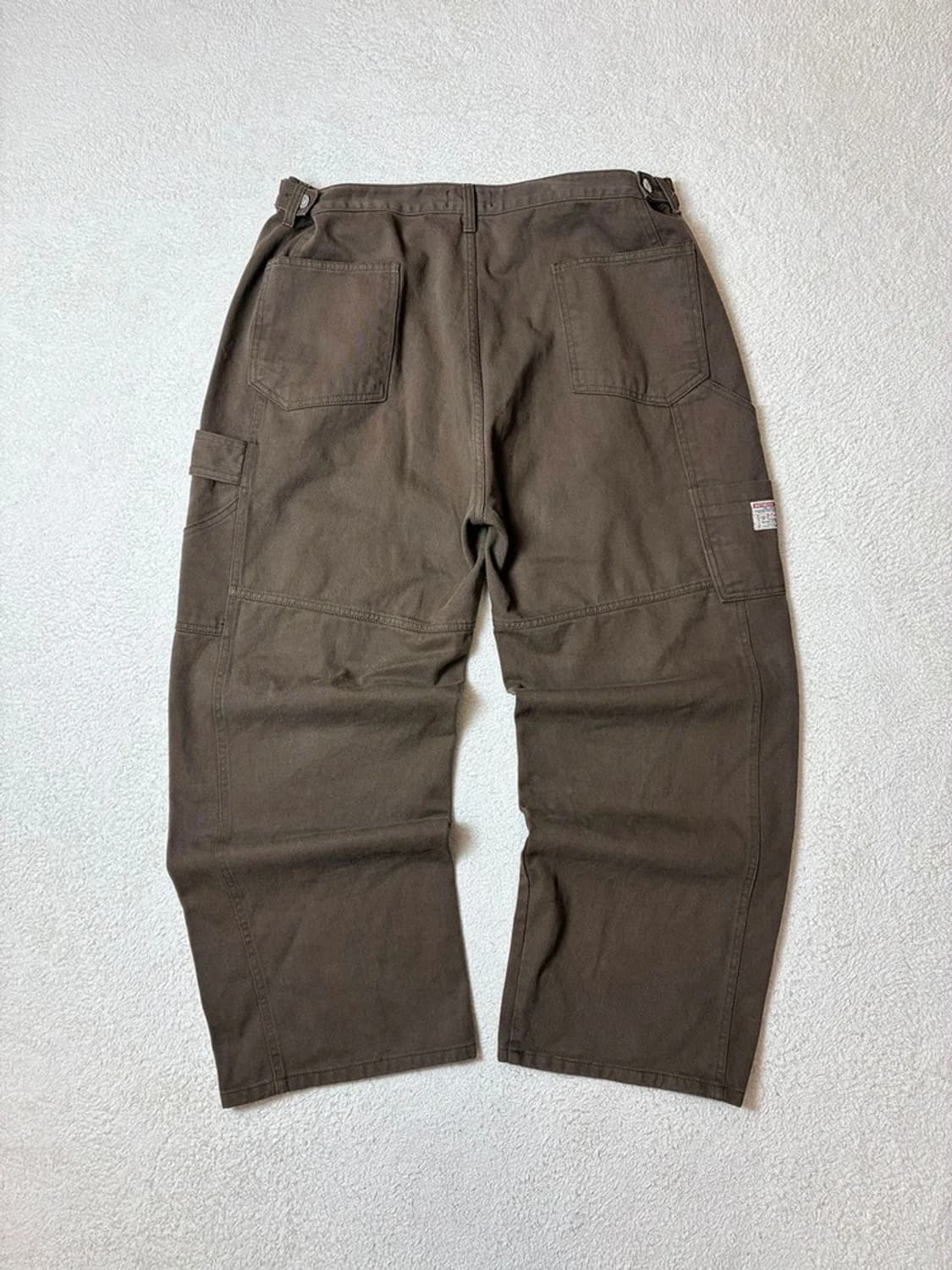 Okkane 코튼 와이드 팬츠 PN6701 상품이미지5