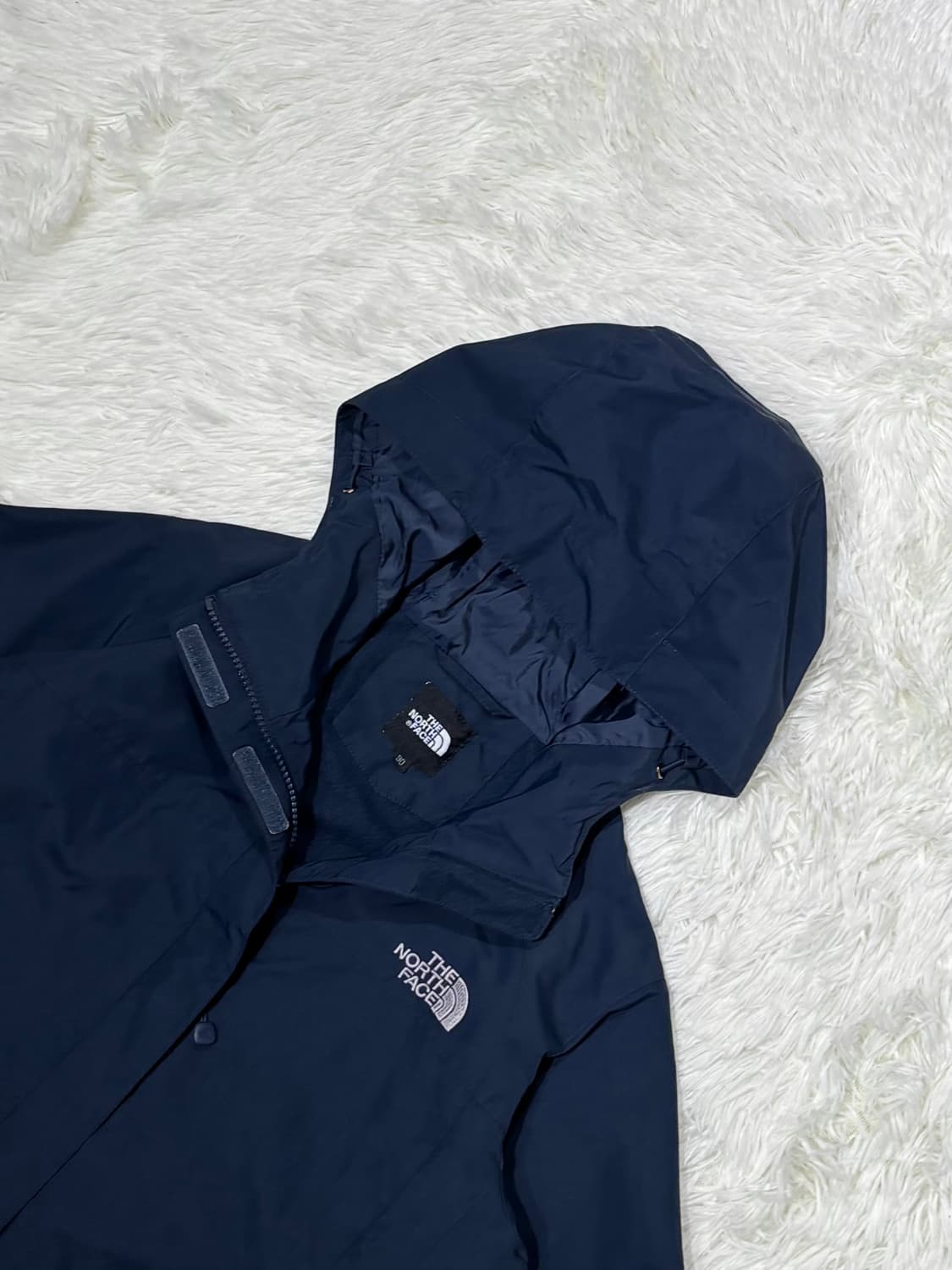 노스페이스 블랙 스몰로고 바람막이 상품이미지5