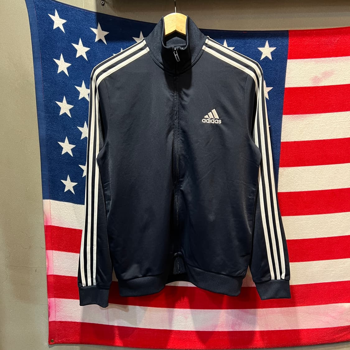 아디다스 네이비 삼선 져지 상품이미지1