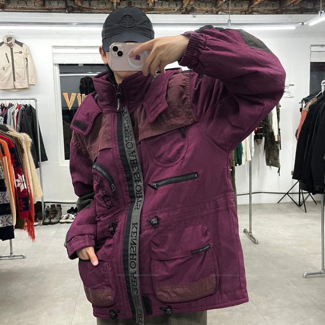 KENSHO ABE 후드 자켓 상품이미지10