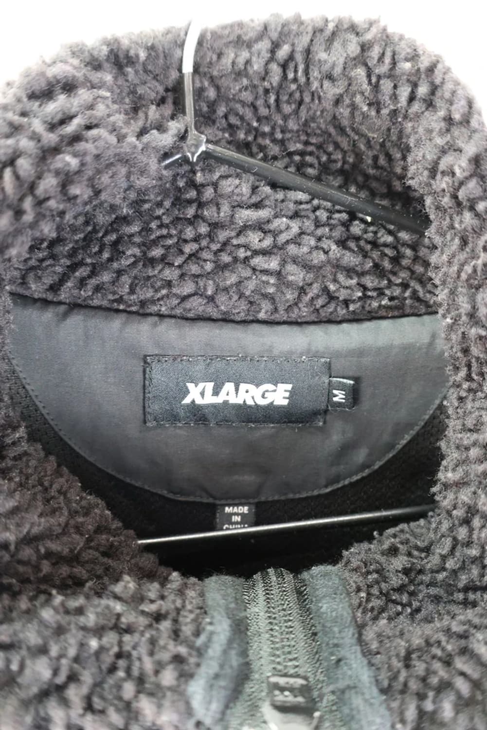 엑스라지 블랙 후리스 집업 상품이미지6