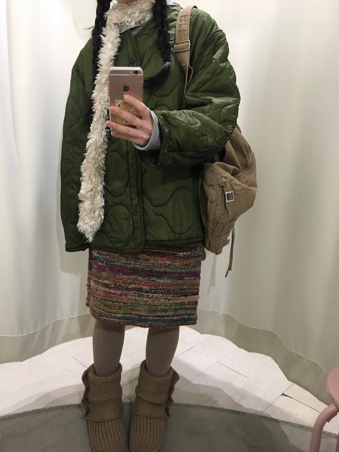 하구미 무지개 스커트 상품이미지7