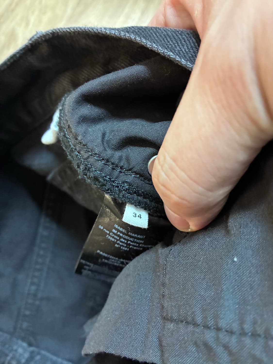 새제품) 이자벨 마랑 Jack 데님 팬츠 상품이미지2