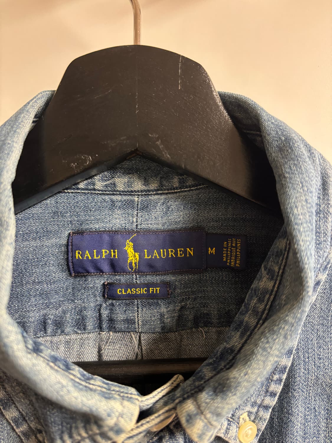 [M] 폴로랄프로렌 클래식핏 데님셔츠 상품이미지5